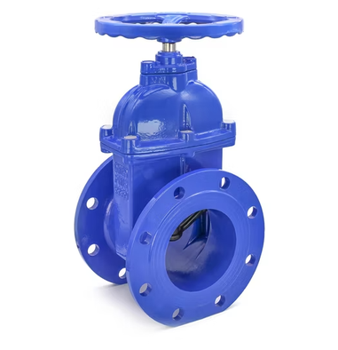 DIN F4/F5 Non-Rising Stem Resilient Seat Flanged Gate Valve