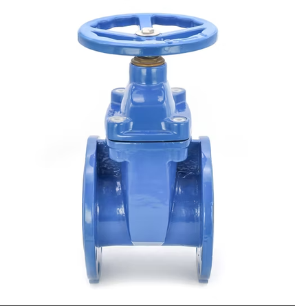 DIN F4/F5 Non-Rising Stem Resilient Seat Flanged Gate Valve