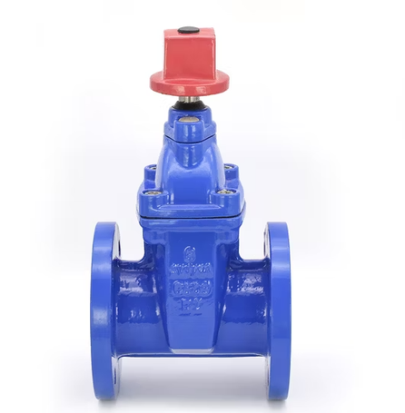 DIN F4/F5 Non-Rising Stem Resilient Seat Flanged Gate Valve