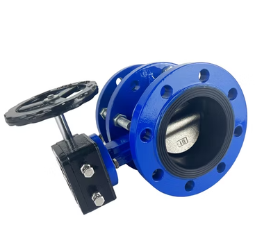 Ductile Iron Worm Gear Flanged Butterfly Valve